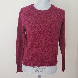 Women's H&M red and navy sweater. Xs